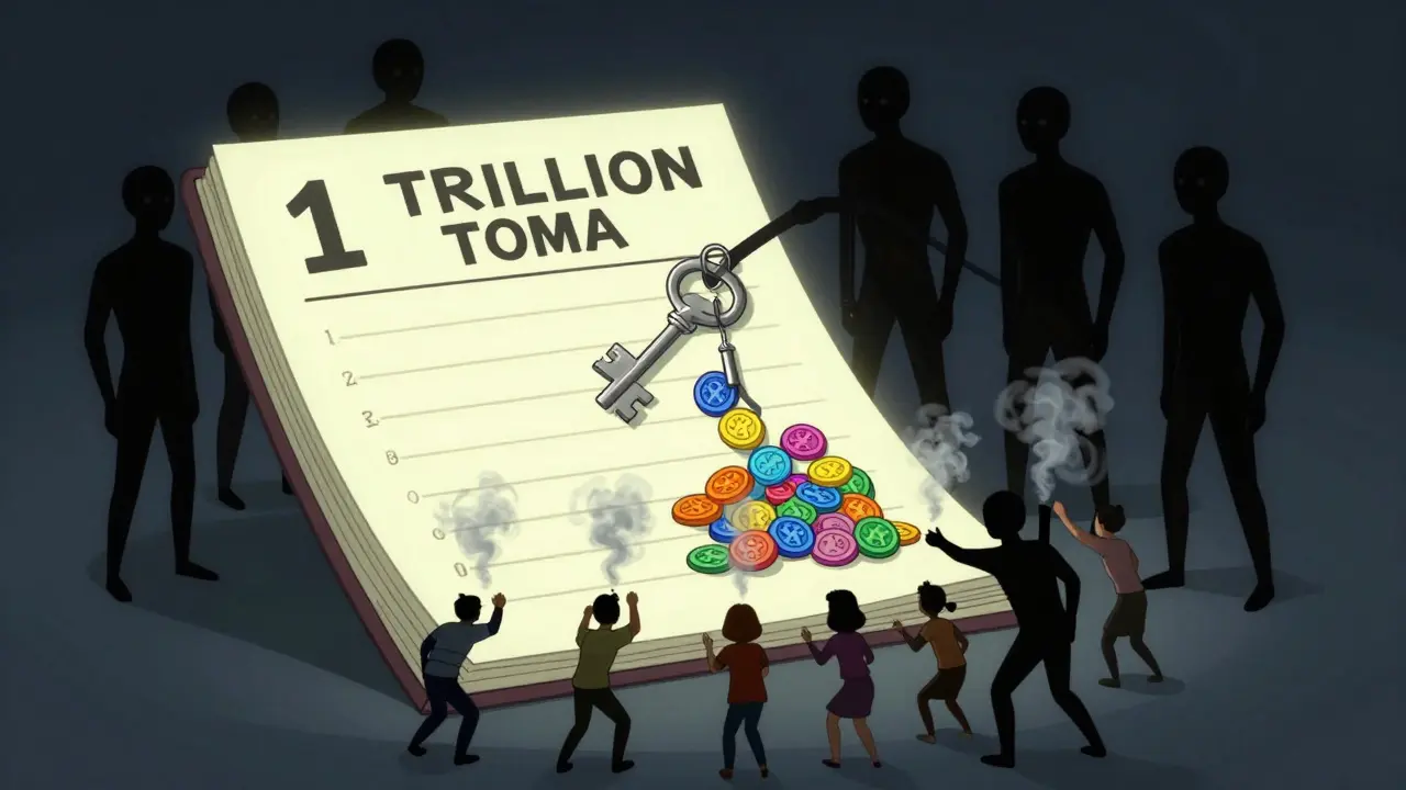 Shadowy figures control massive locked token vaults while users struggle to withdraw.