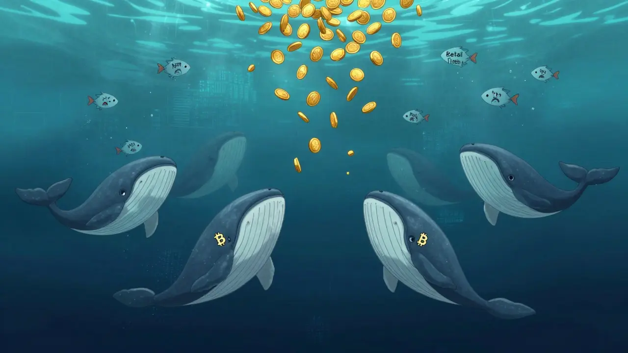 Whale Accumulation vs Distribution in Crypto: How Big Holders Move Markets