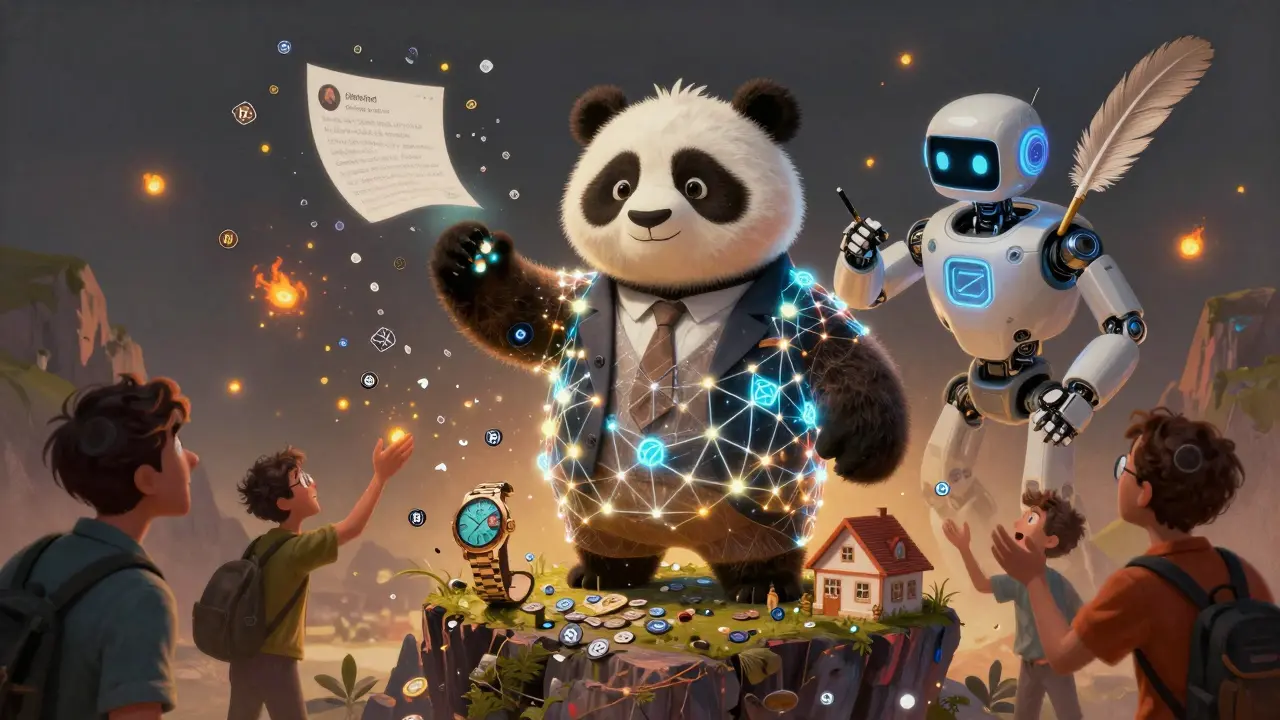 What is Ark of Panda (AOP) crypto coin? Real asset tokenization meets AI hype
