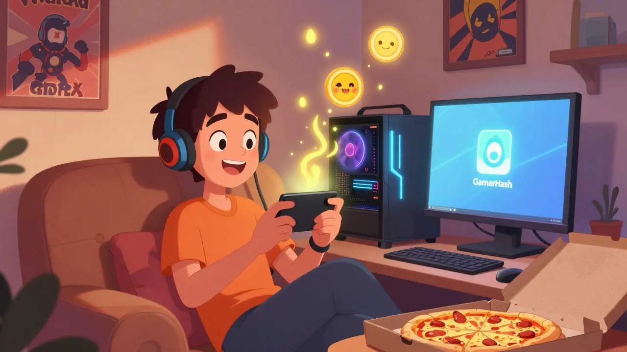 GamerHash (GHX) Airdrop Details: How to Earn GamerCoin from Unused GPU Power