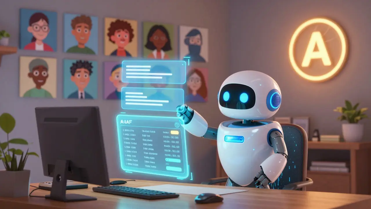 A user renting out their AI agent to global clients via a glowing blockchain network at home.