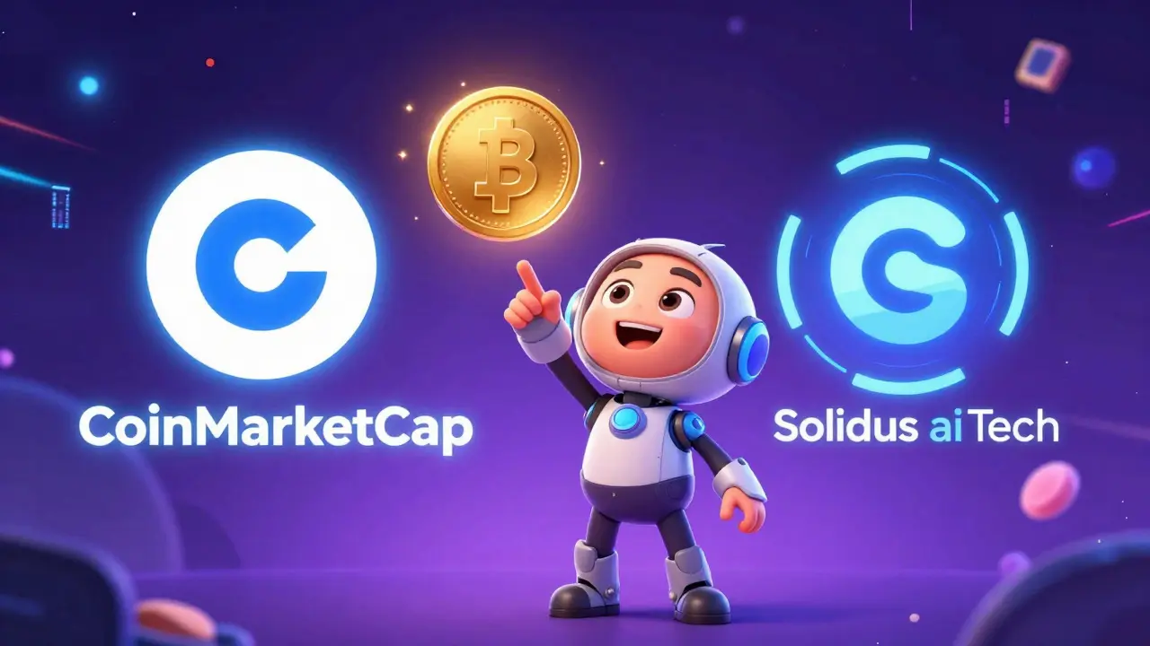 AITECH x CMC Campaign: How to Get the Solidus Ai Tech Airdrop