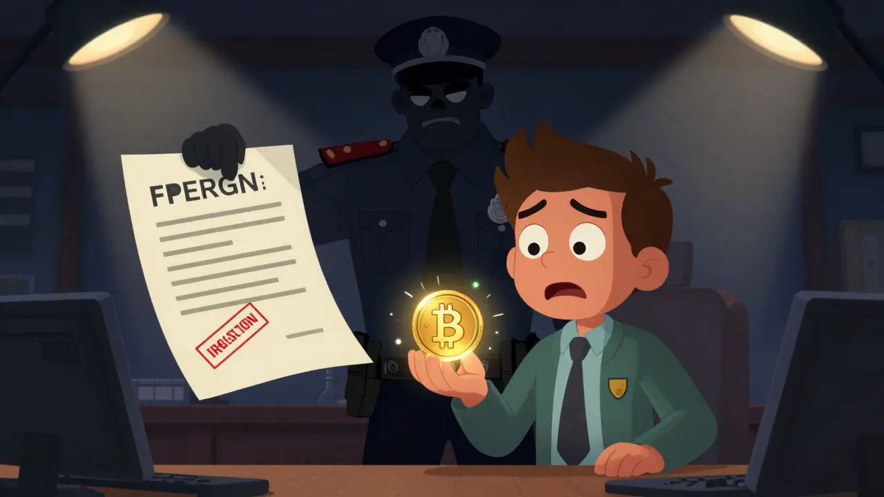 Regulator enforcing fines for illegal domestic crypto payments