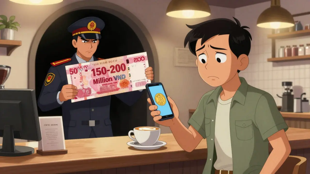 150-200 Million VND Fines for Crypto Payments in Vietnam: What You Need to Know