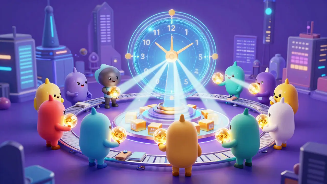 Validators collaborating in a digital city