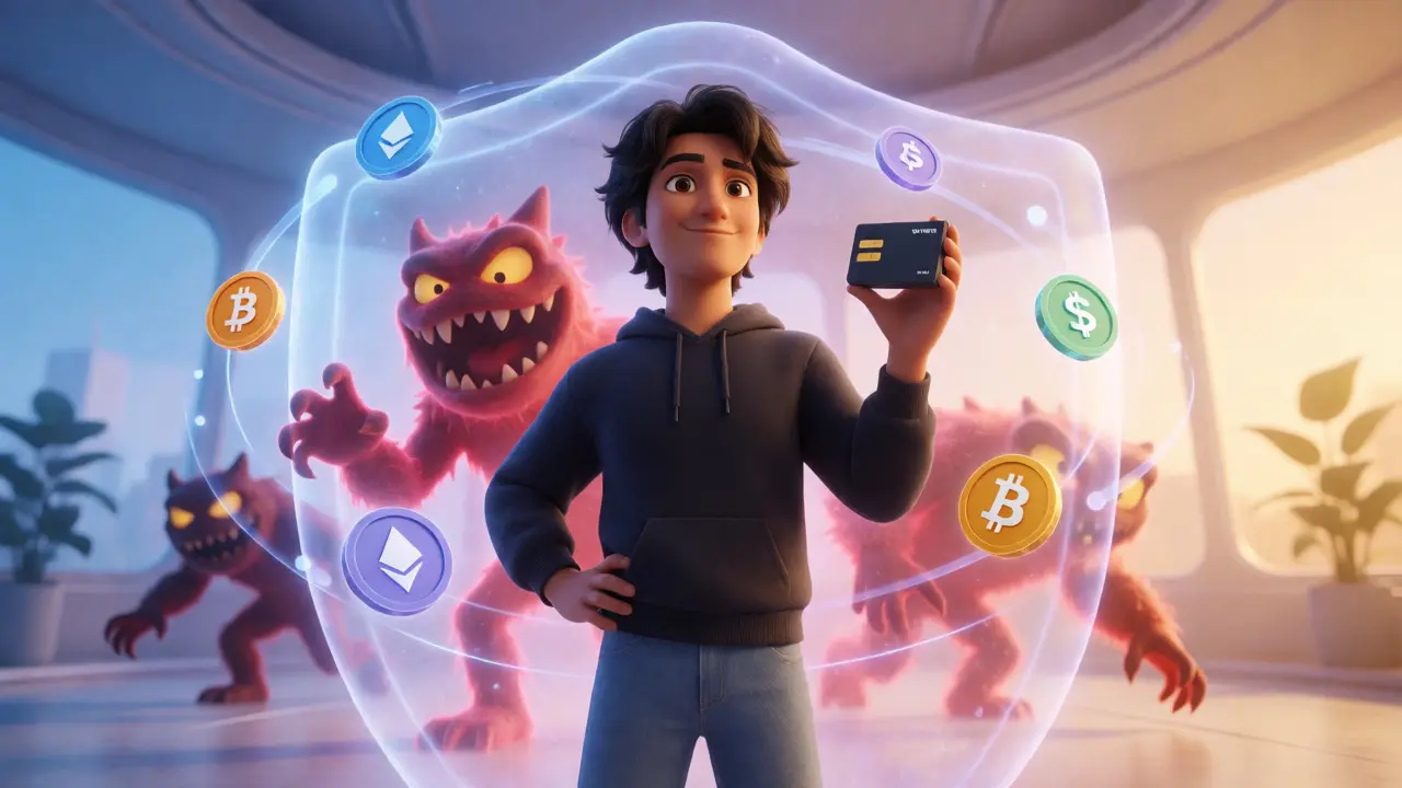 Indie hacker protected by non-custodial security against centralized exchange risks